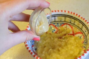 Bananowo-orzechowa owsianka :)