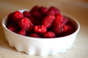 Pyszne placuszki malinowe :)