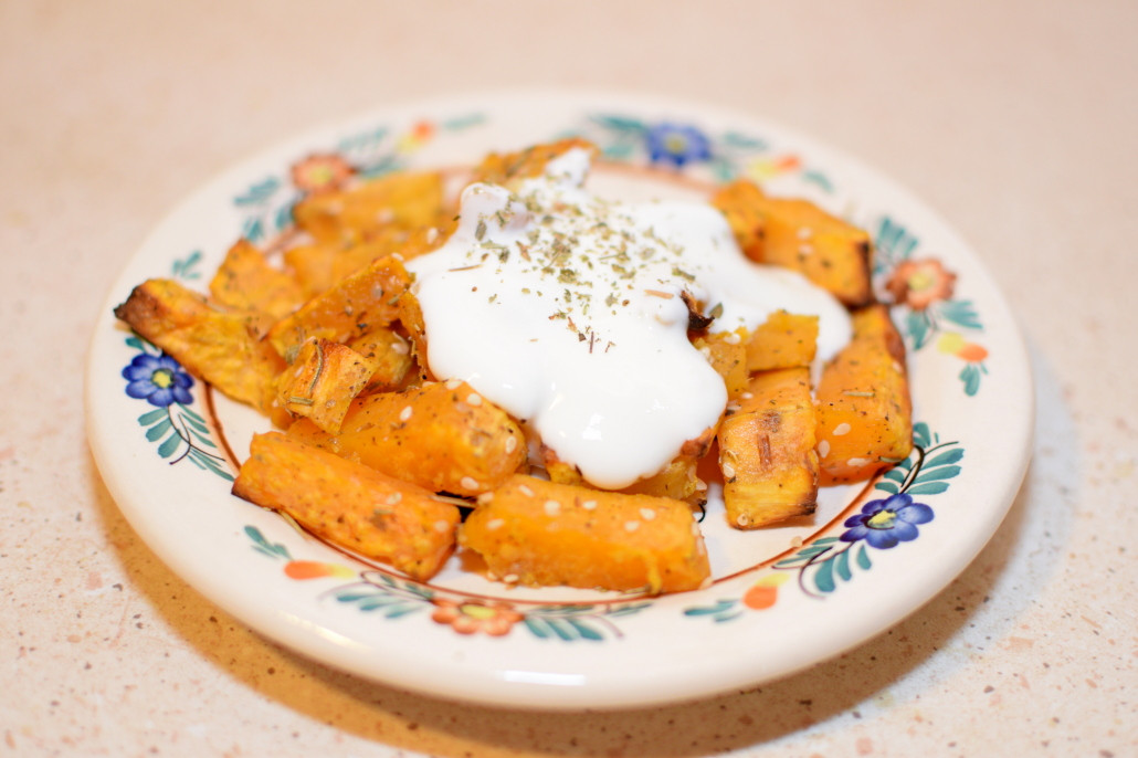 Dietetyczne frytki, czyli pieczone bataty