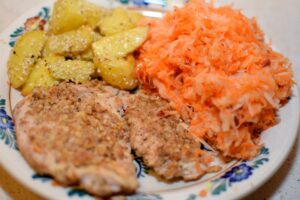 Pierś z kurczaka z orzechami