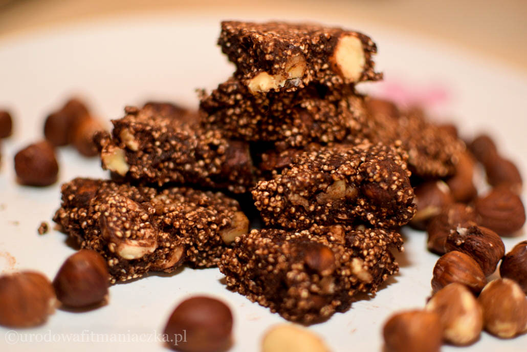 Dietetyczne czekoladowe batoniki 