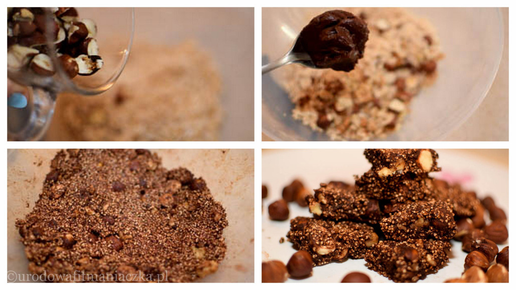 Dietetyczne czekoladowe batoniki 