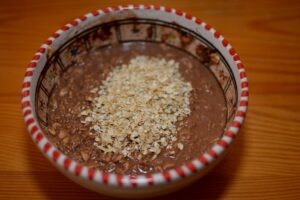 Dietetyczna czekoladowa owsianka