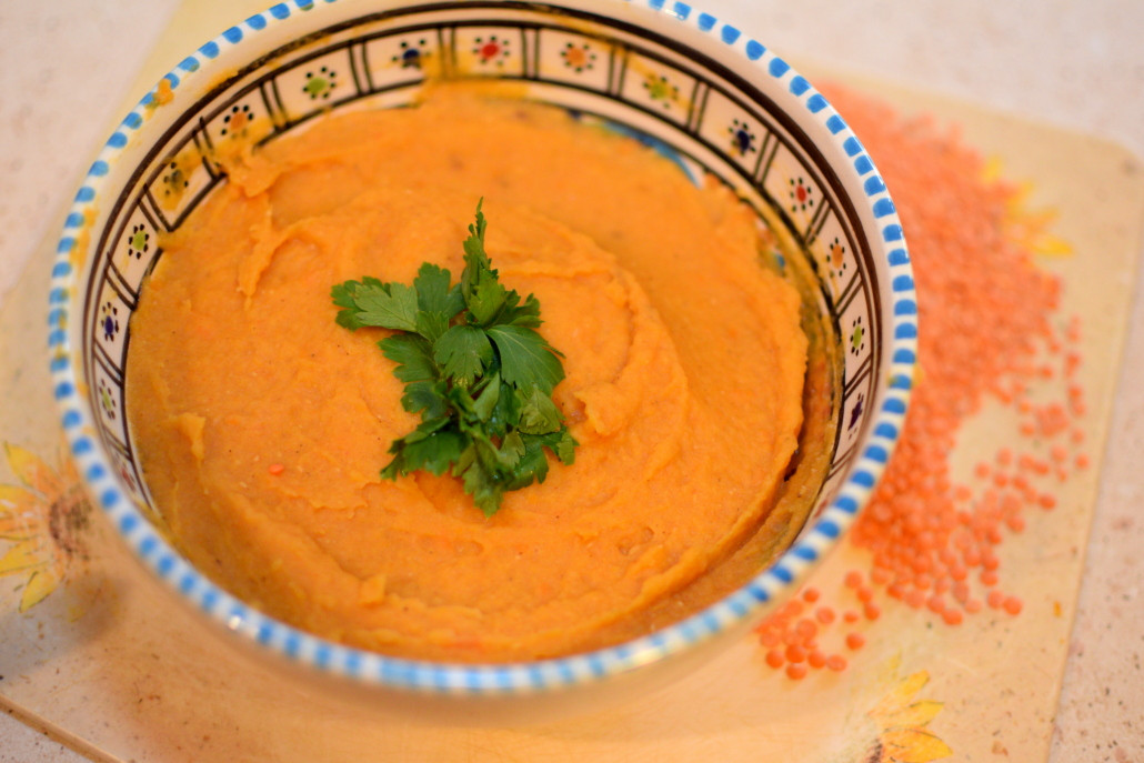 Zupa krem z czerwonej soczewicy