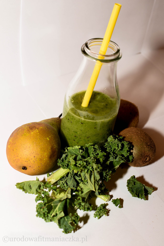 Smoothie z jarmużem przeciwnowotworowe i witaminowe