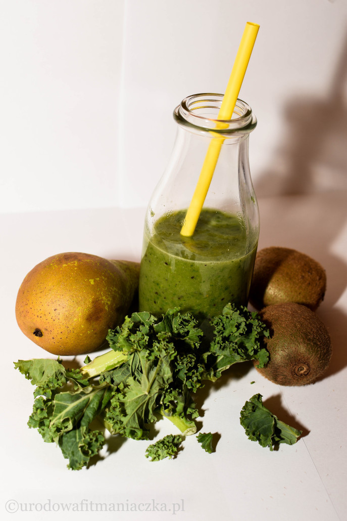 Smoothie z jarmużem przeciwnowotworowe i witaminowe