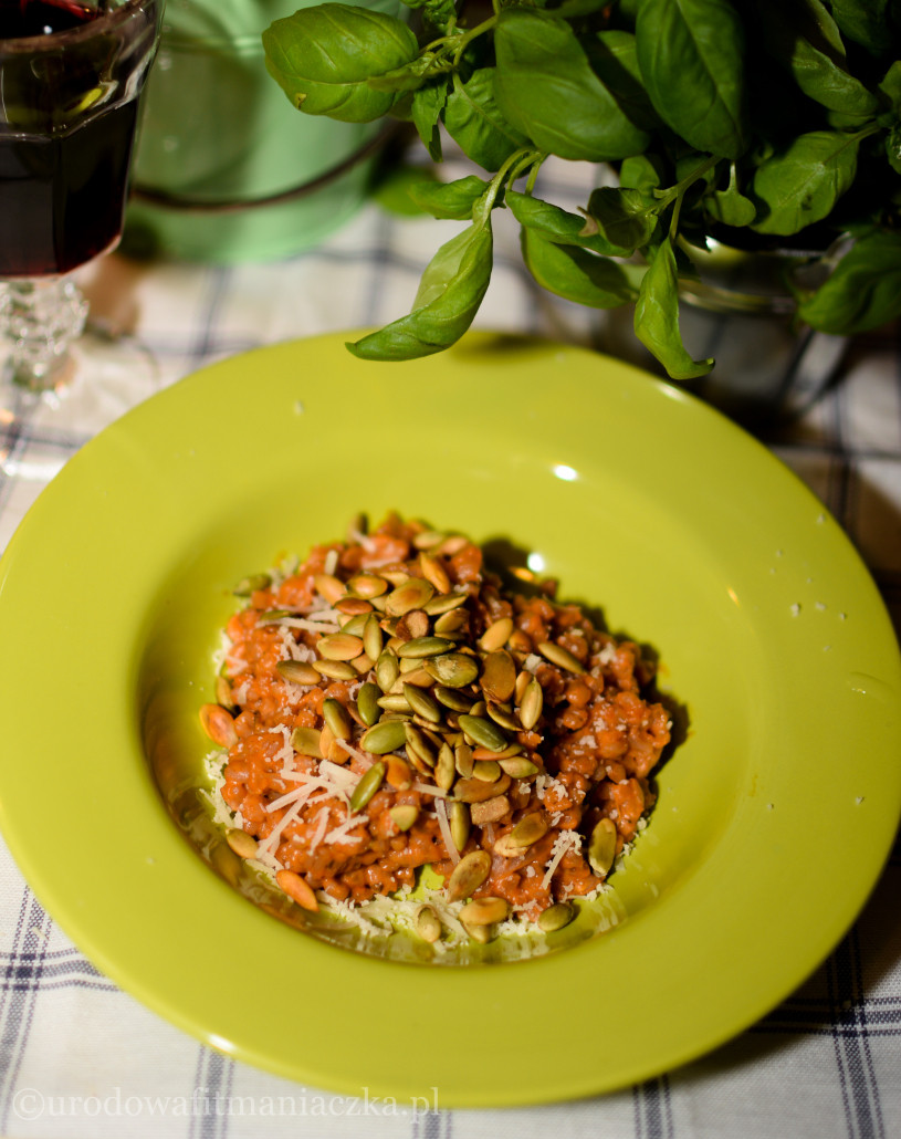 Dietetyczne kaszotto pomidorowe