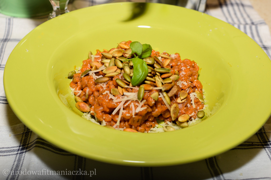 Dietetyczne kaszotto pomidorowe