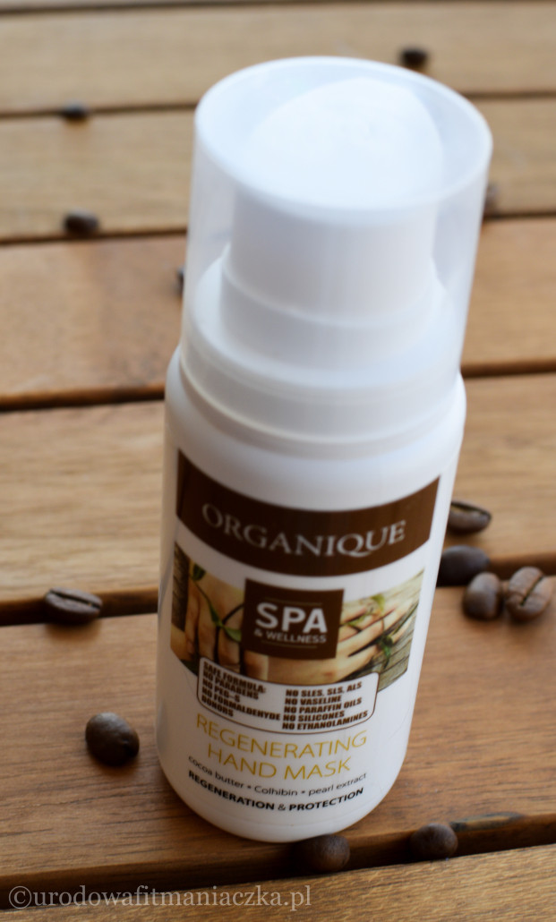 Organique regenerująca maska do dłoni