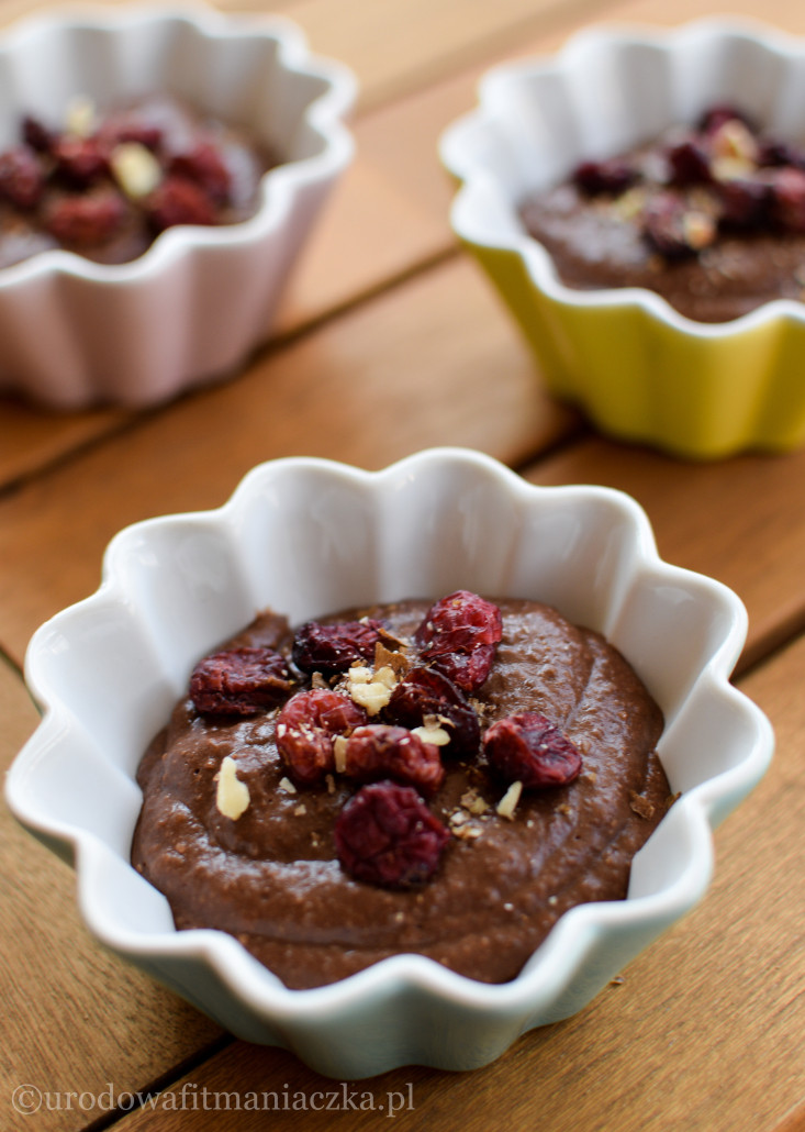 Czekoladowy budyń jaglany, czyli dietetyczny i pyszny deser :)))