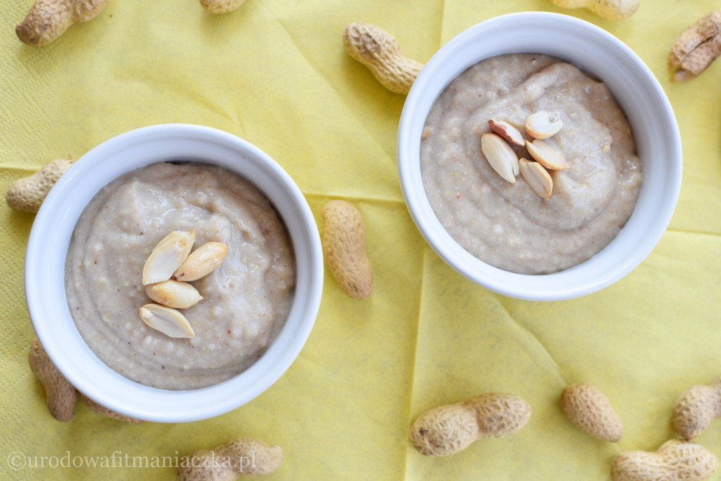 Bananowo-orzechowy budyń, czyli jaglanka na dietetyczny deser :)