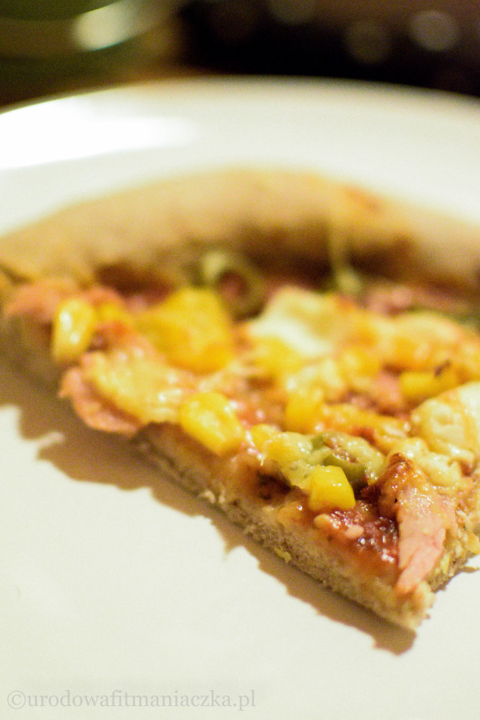 Dietetyczna pizza, czyli pełnoziarnista przyjemność :)