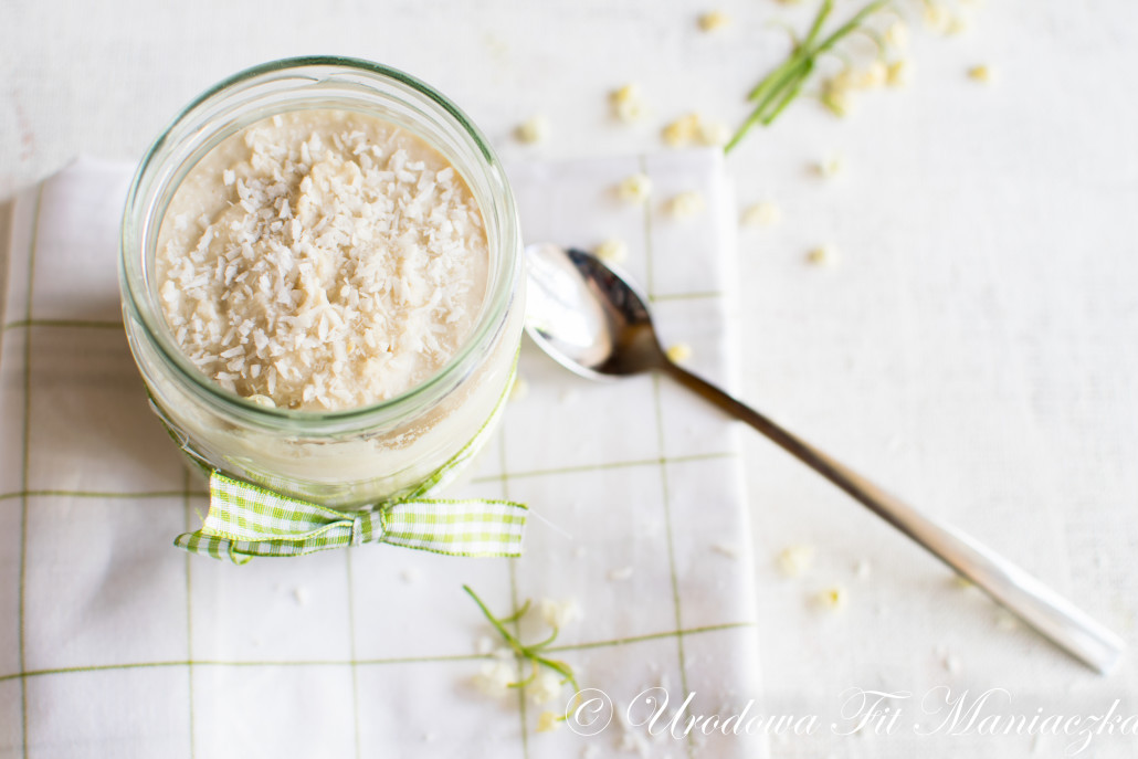 Dietetyczny krem kokosowy Rafaello :)