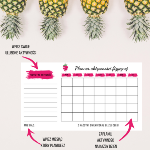planner aktywności fizycznej