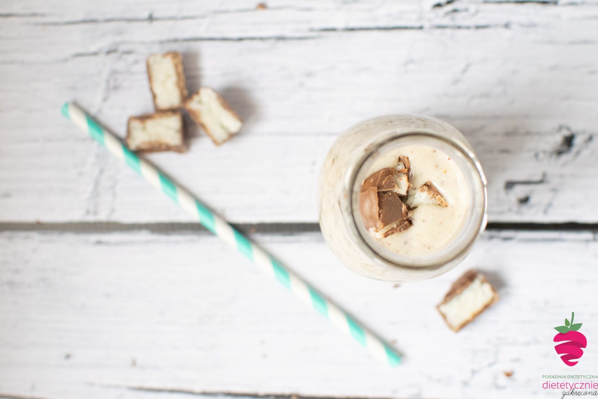 fit bounty, przepis na fit bounty, fit koktajl, pysznie, dietetycznie