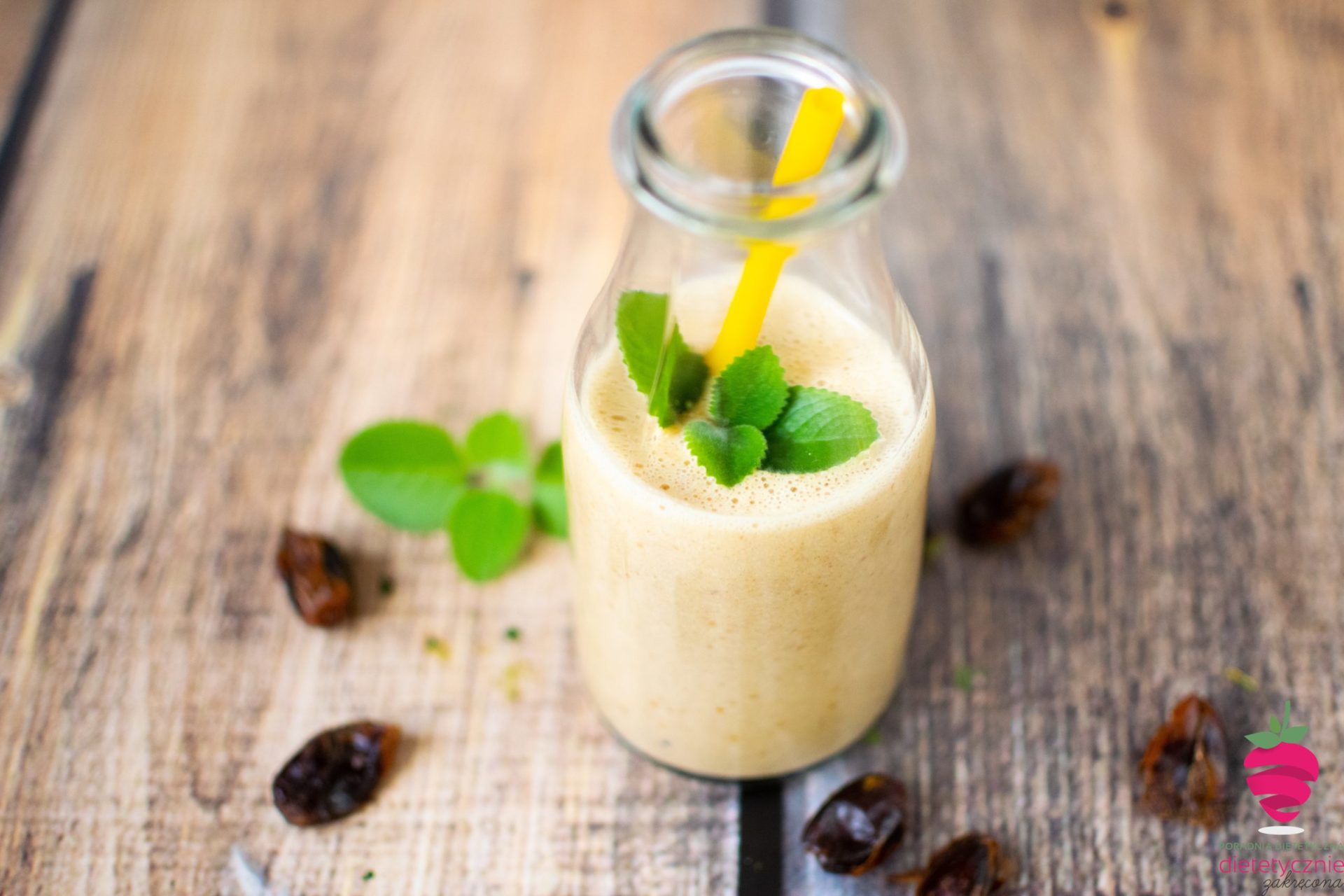 koktajl, słony karmel, fit