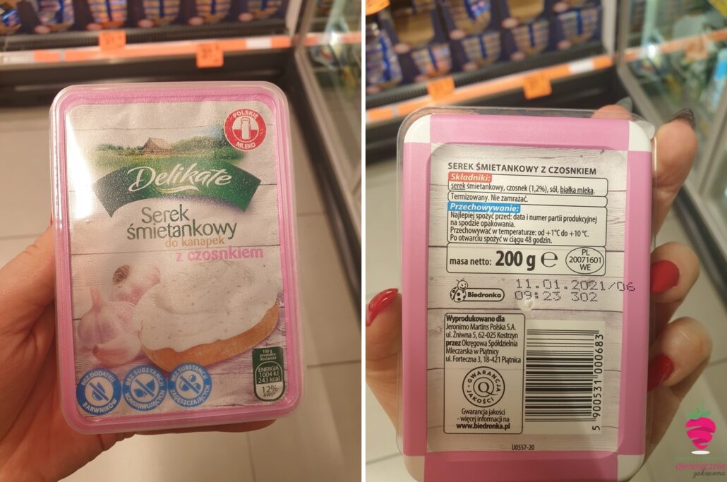 serek-do-smarowania-sklepowy-z-dobrym-składem-odchudzanie-na-diecie-biedronka-sklepowe-dieta-dietetyk-poleca-dietetyczne-produkty-na-diecie