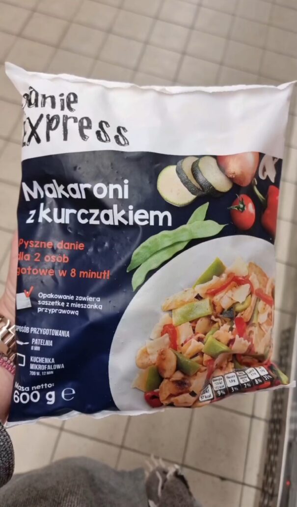 Makaroni z kurczakiem