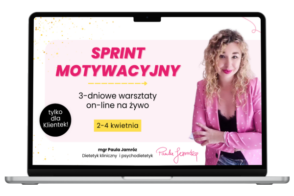 Dieta dla zabieganych Sprint moptywacyjny Bonus