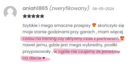 Opinia o diecie dla zabieganych I edycja Dietetycznie Zakręcona