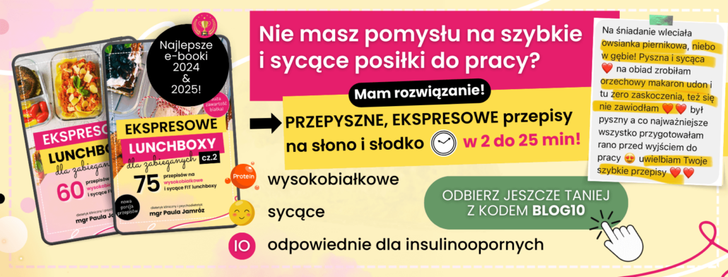 Ekspresowe lunchboxy przepisy na szybkie, wysokobiałkowe fit lunchboxy