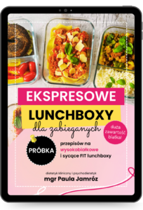 ekspresowe lunchboxy wysokobiałkowe