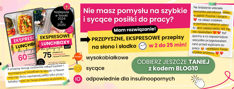 Ekspresowe lunchboxy przepisy na szybkie, wysokobiałkowe fit lunchboxy