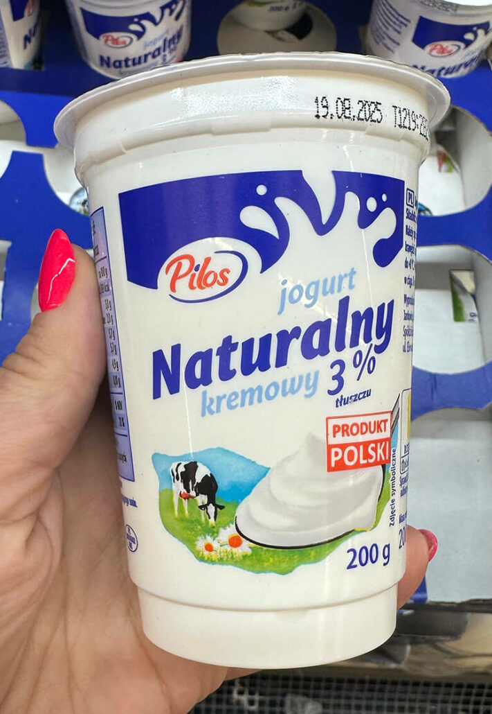 jogurty z dobrym składem z Lidla