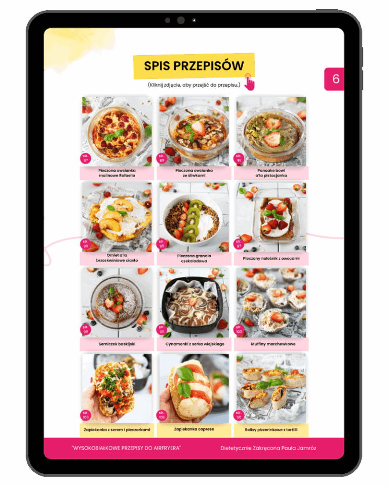 Wysokobiałkowe przepisy z airfryera 6
